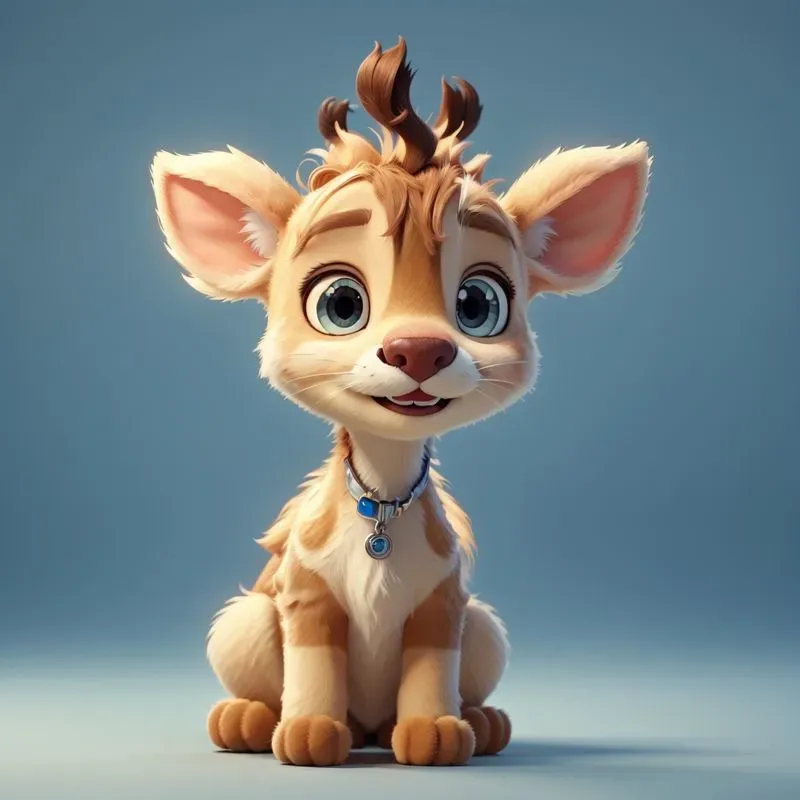 Cute Tiny Cartoon Animals