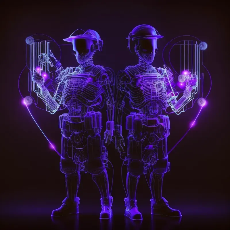 Bioluminescent Abstract Cover Art
