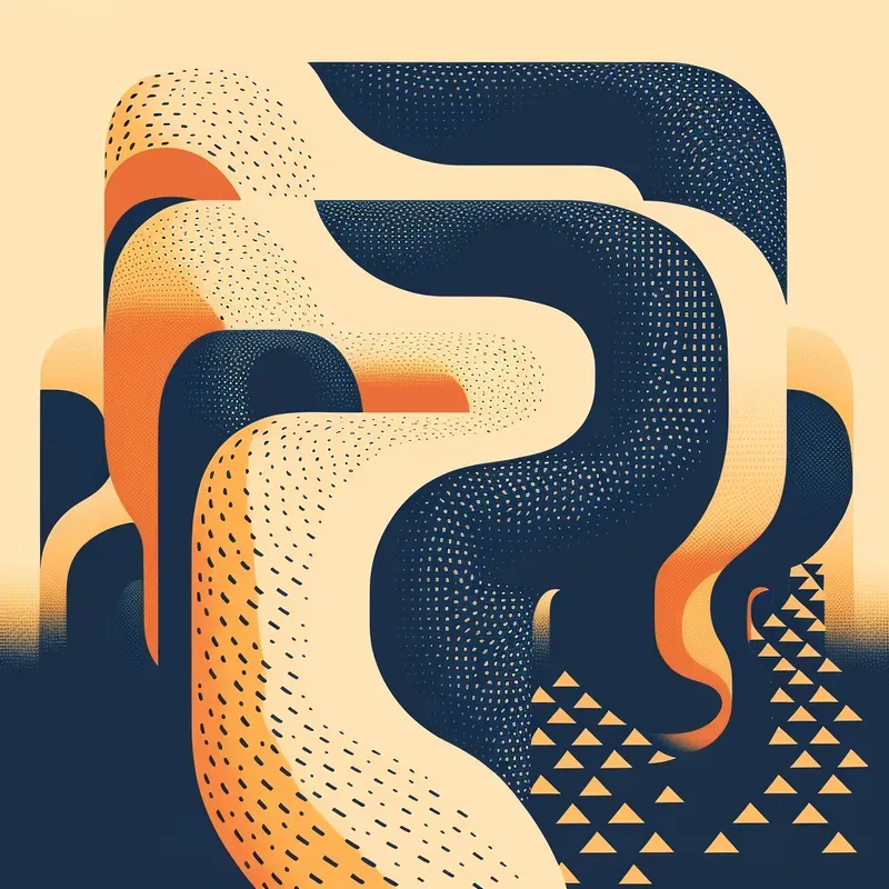 Unique Abstract Posters
