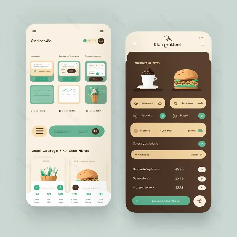 Mobile App Mockups