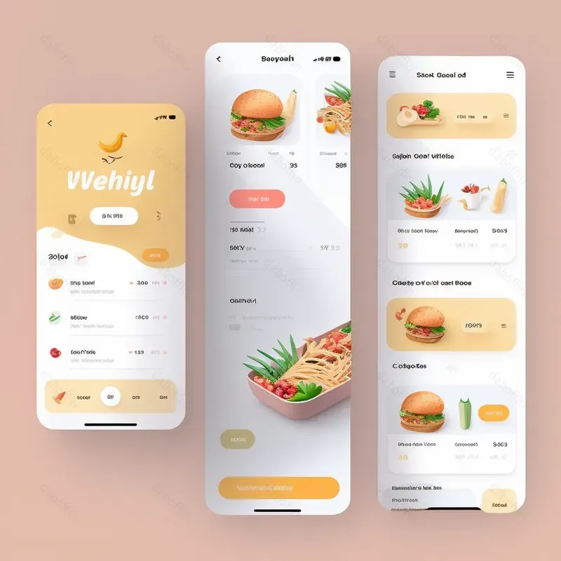 Mobile App Mockups