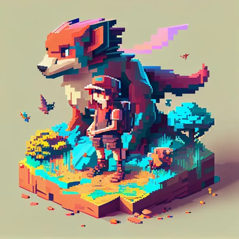 Epic Pixel Art Style