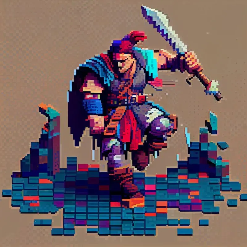Epic Pixel Art Style