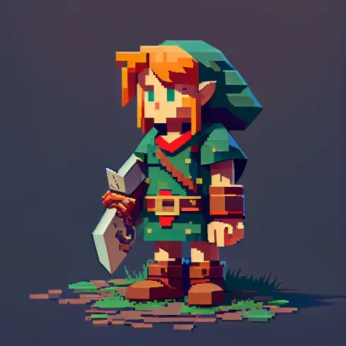 Epic Pixel Art Style
