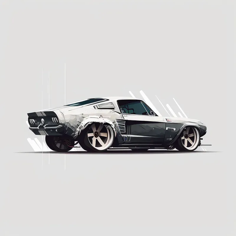 Sports Car Illustrations