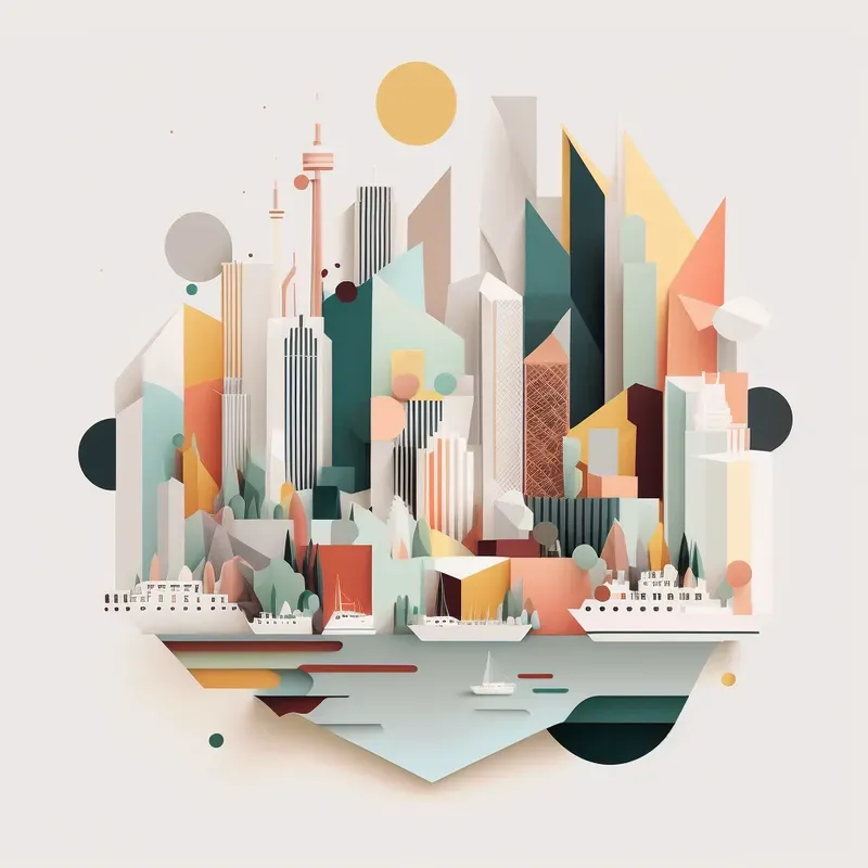 Illustrations Of Minimalistic Posters