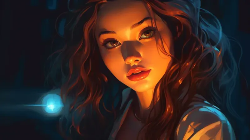 Realistic Girl Illustrations