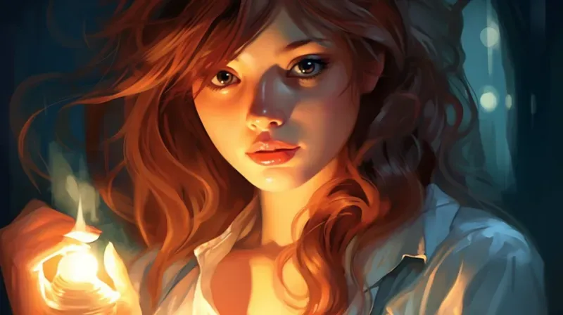 Realistic Girl Illustrations
