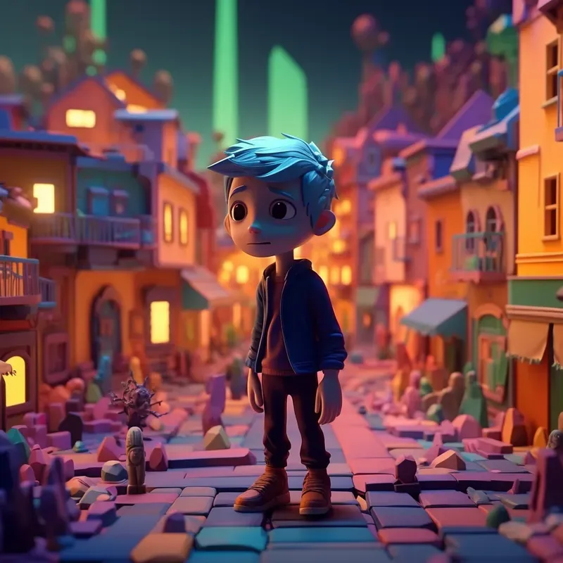 Vibrant Lowpoly Worlds With Characters