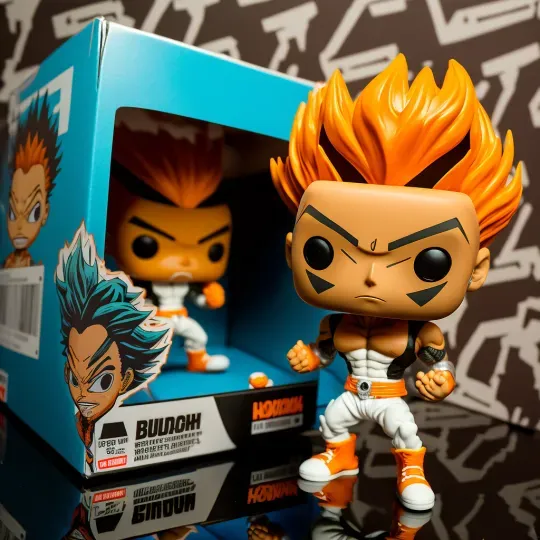 3D Manga Pop Figures