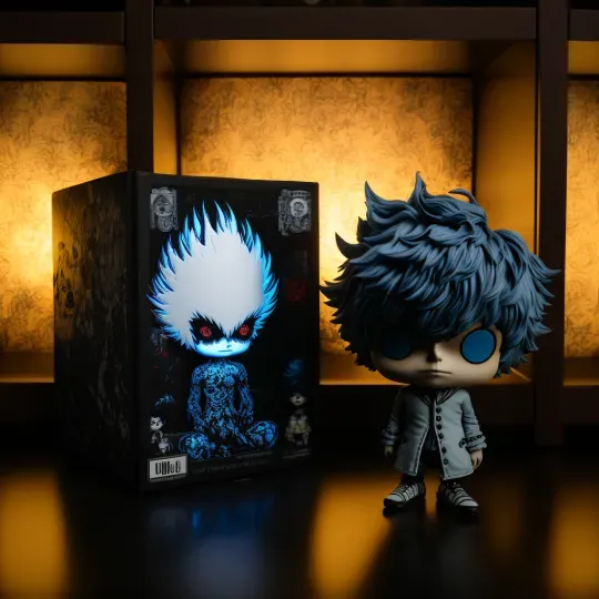 3D Manga Pop Figures