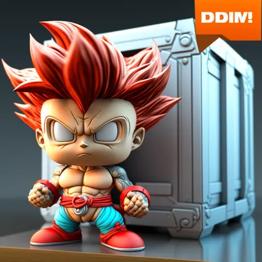 3D Manga Pop Figures