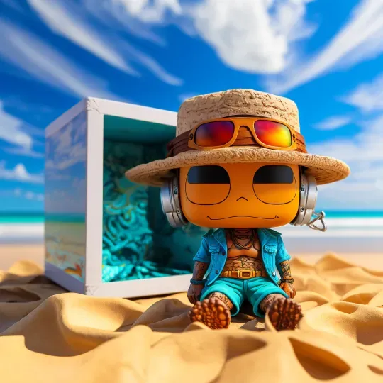 3D Manga Pop Figures
