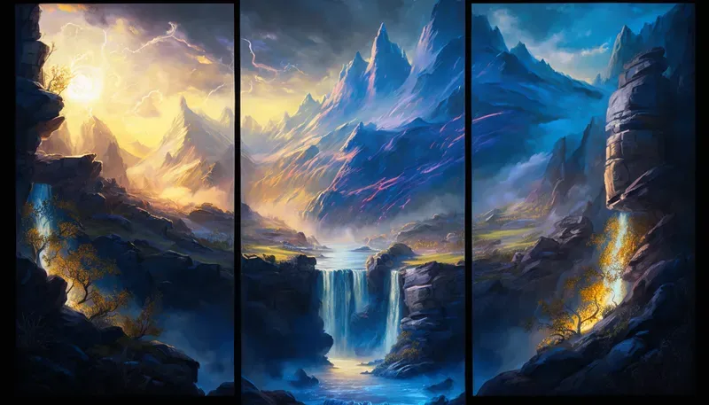 3 Panel Images