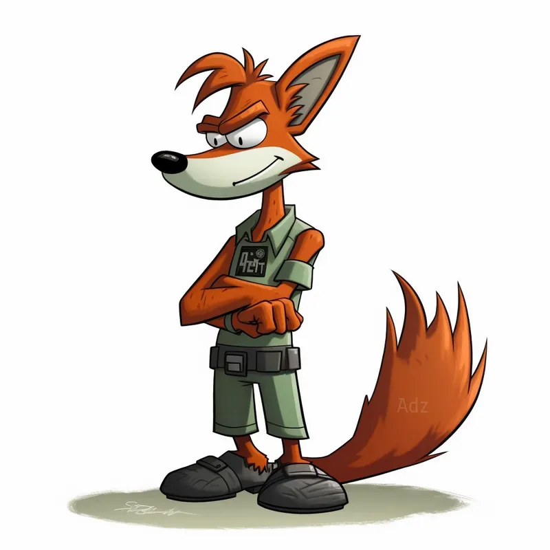 Futuristic Cartoon Animals