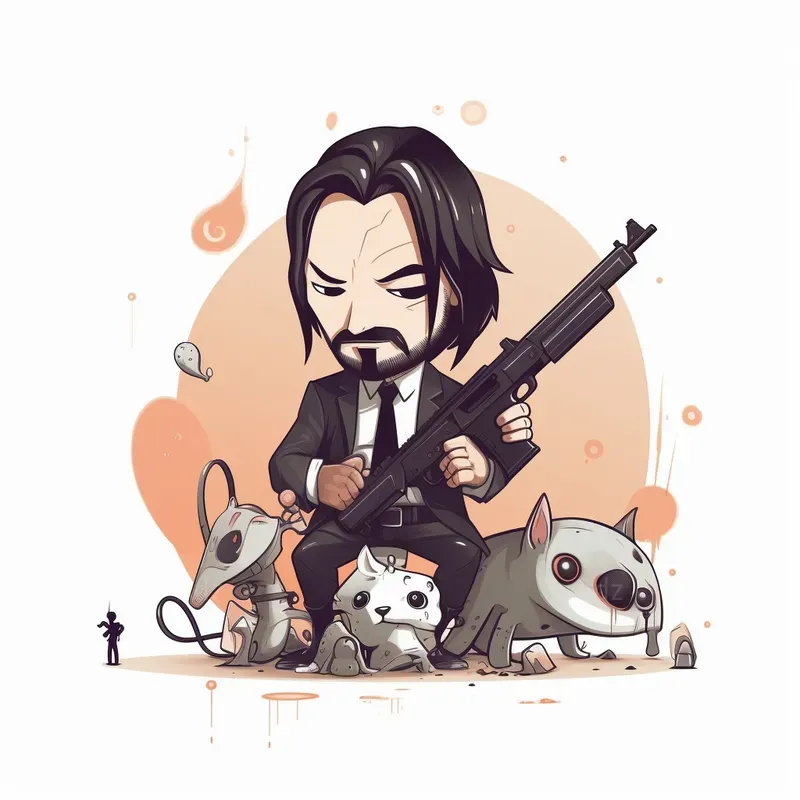 Tshirt Character Design Art