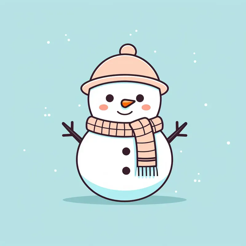 Kawaii Cute Christmas Stickers