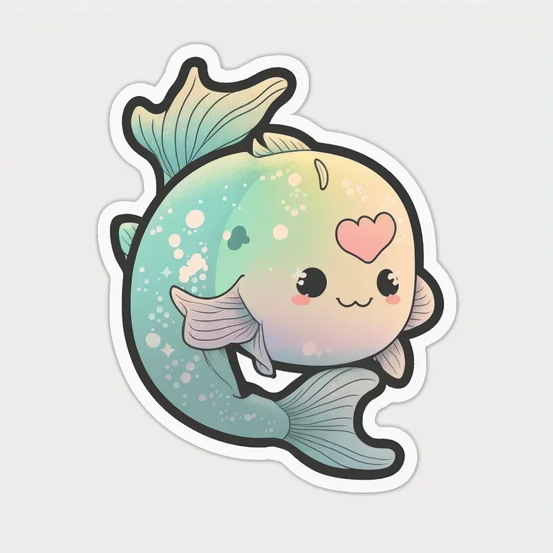 Cute Pastel Stickers
