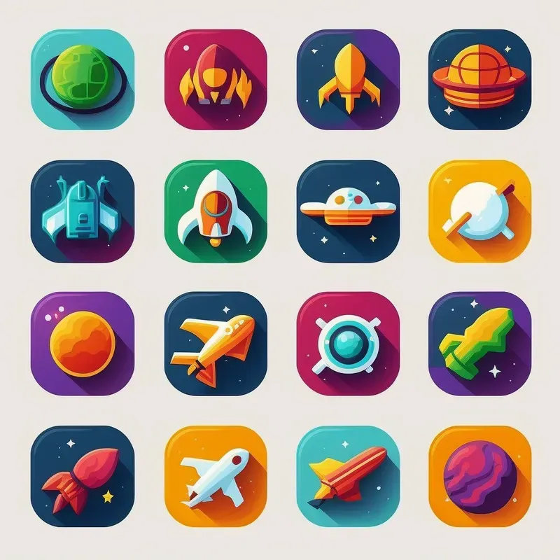 Vibrant Icons