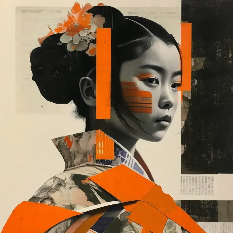 Abstract Vintage Collages