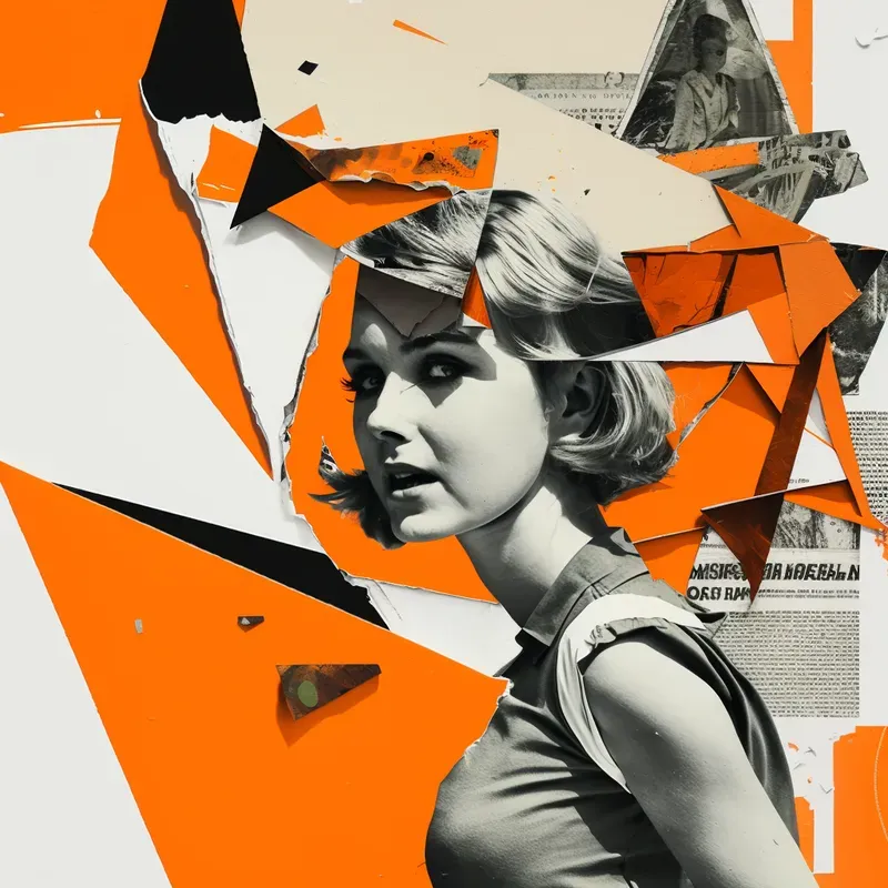 Abstract Vintage Collages