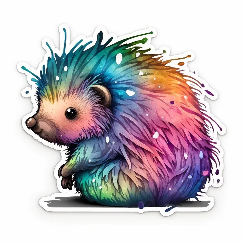 Beautiful Watercolor Stickers