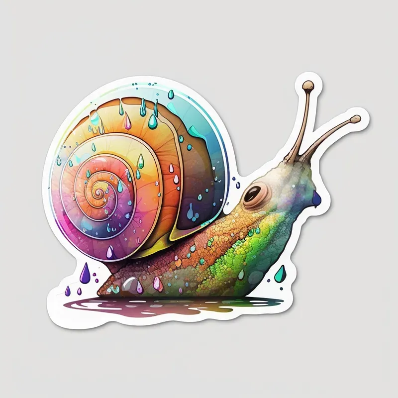 Beautiful Watercolor Stickers