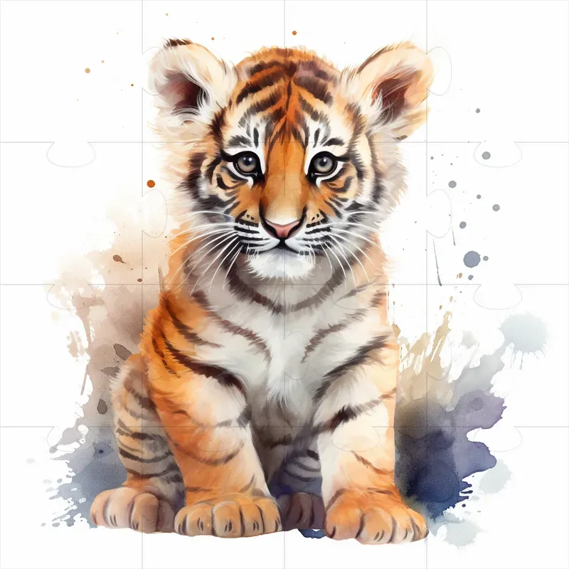 Baby Animals Watercolors For Childrens Rooms
