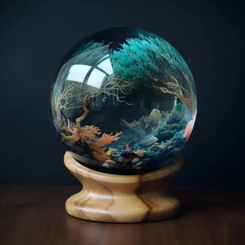 Worlds In Glass Spheres