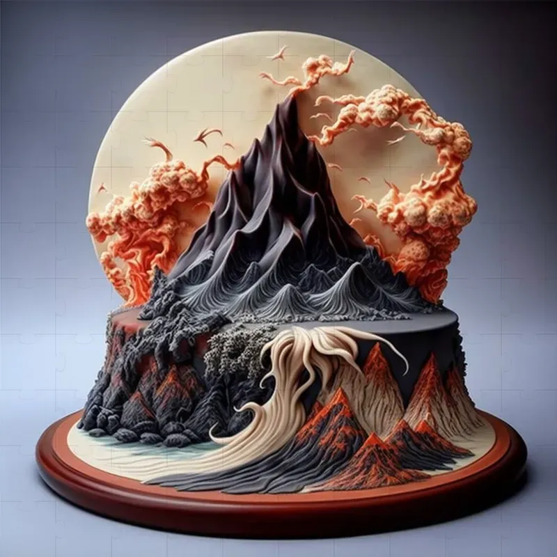 Pastry Illustrations With Cake Decors