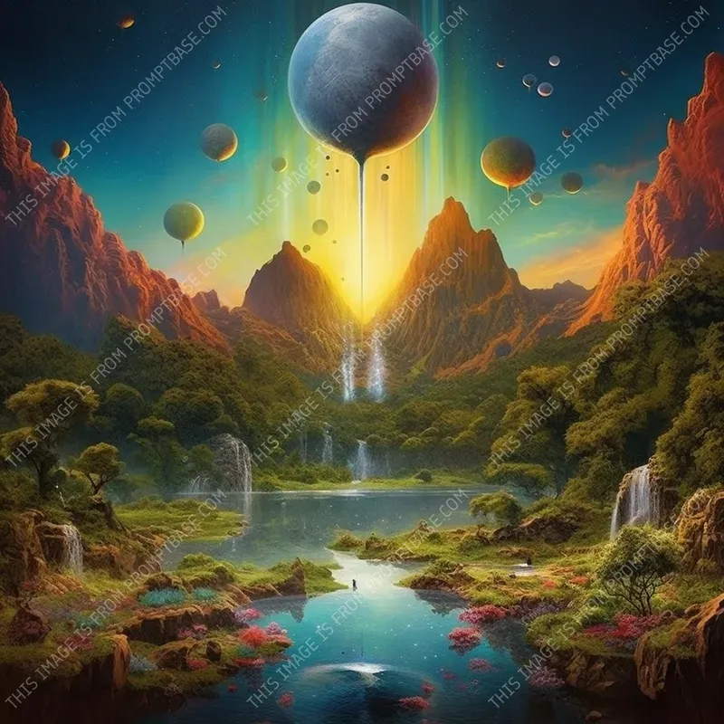 Alien Planet Backgrounds