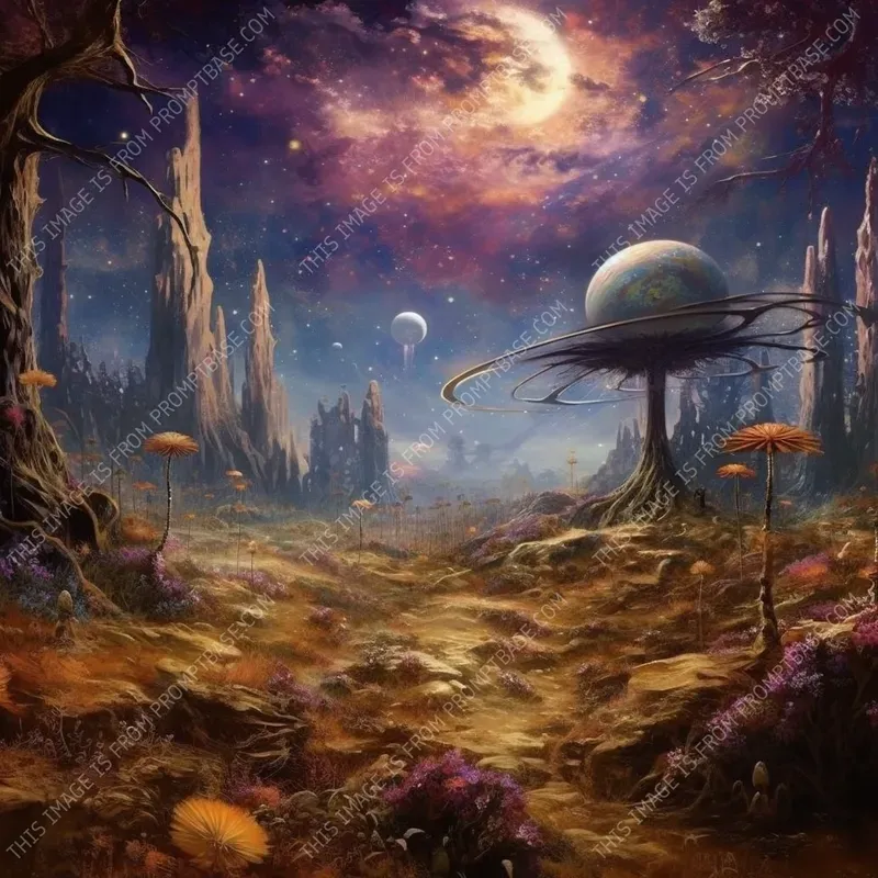 Alien Planet Backgrounds