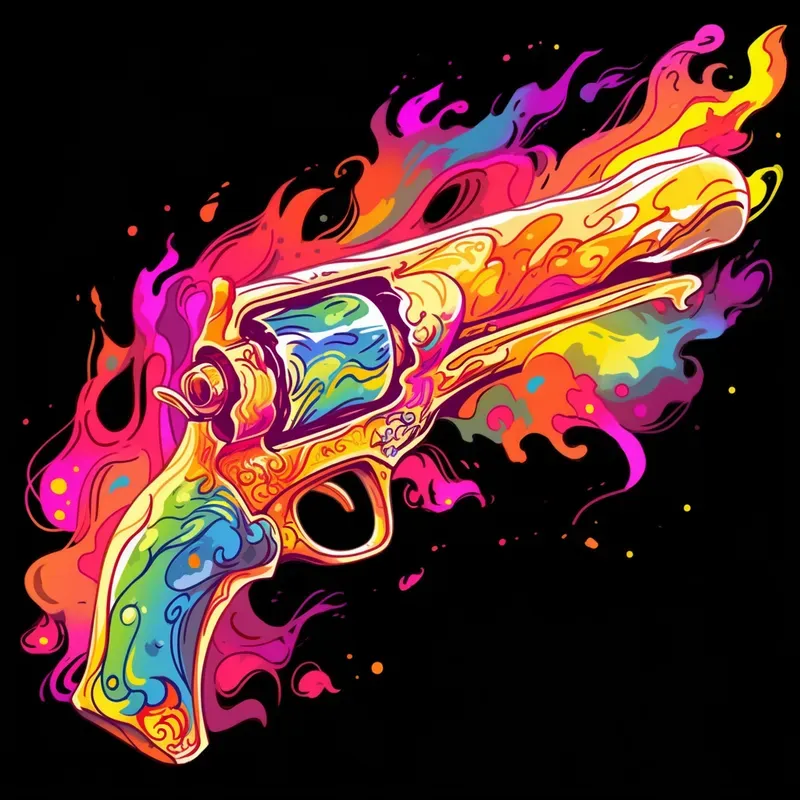 Vibrant Niji Style T-shirt Designs