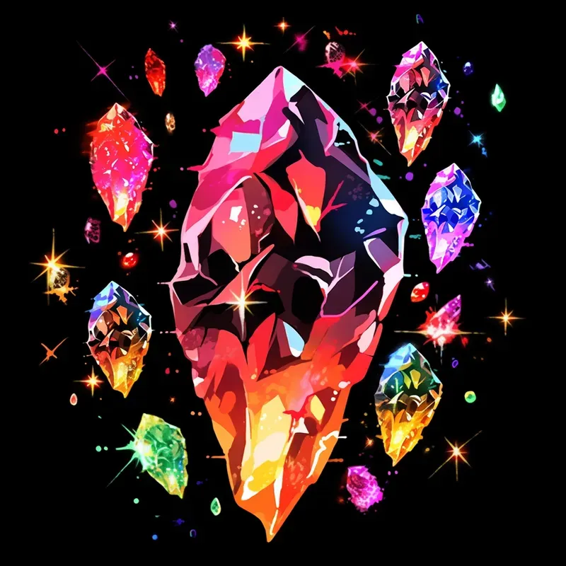 Vibrant Niji Style T-shirt Designs