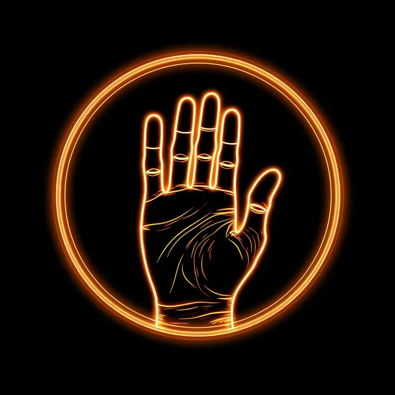 Circular Neon Icons