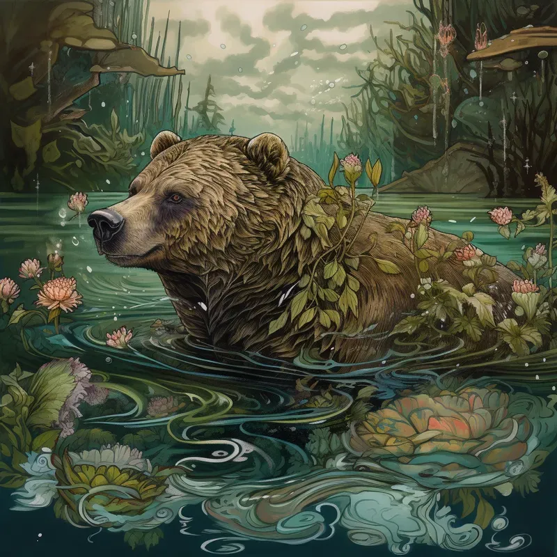 Beautiful Nature Animal Illustrations