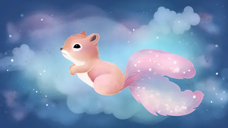 Animals In Clouds And Space