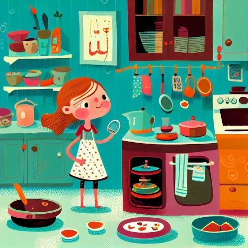 Cute Childrens Illustrations For Stories