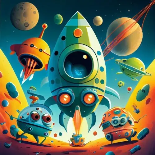 Cute Childrens Illustrations For Stories