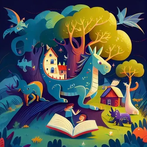 Cute Childrens Illustrations For Stories