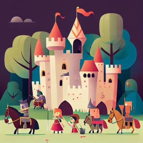 Cute Childrens Illustrations For Stories