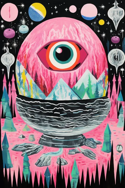 Fun And Trippy Abstract Art