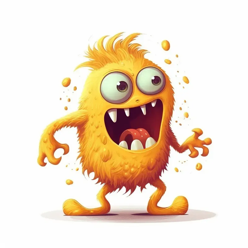 Crazy Monsters Illustrations