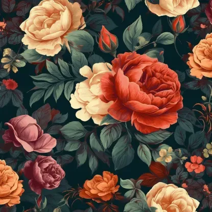 Beautiful Vibrant Floral Patterns