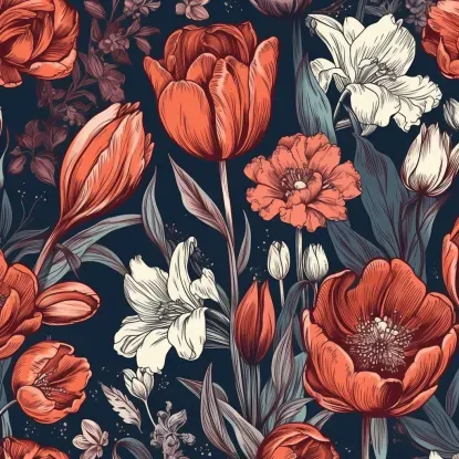 Beautiful Vibrant Floral Patterns