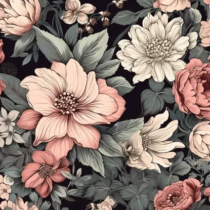 Beautiful Vibrant Floral Patterns