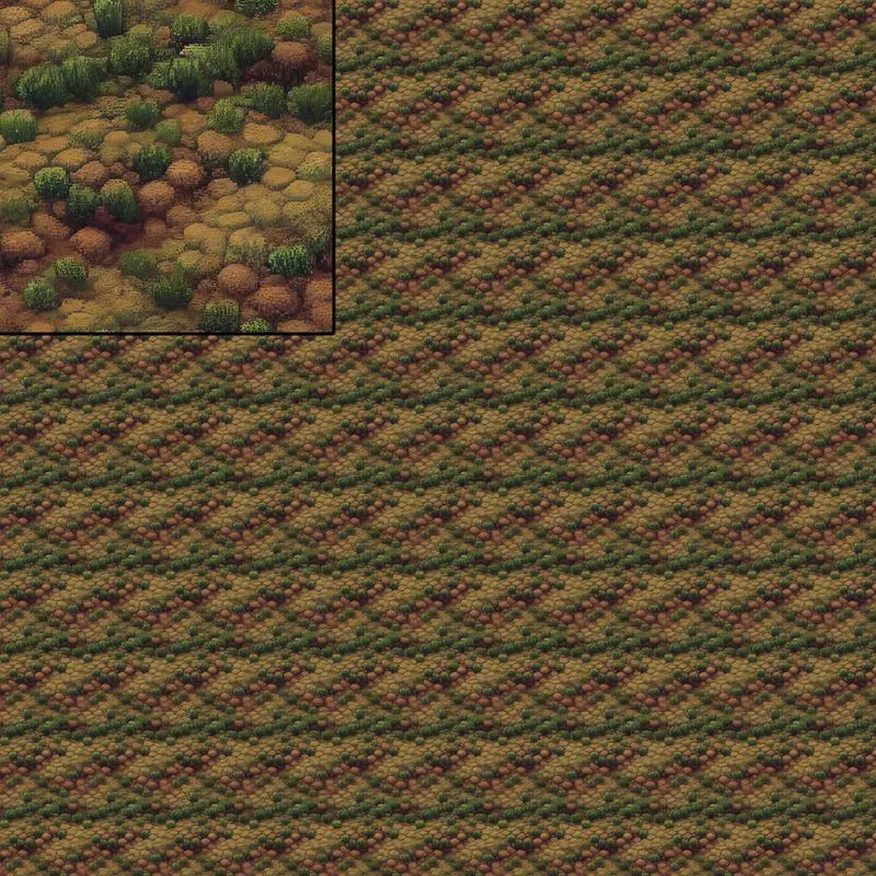 16-Bit Game Map Textures