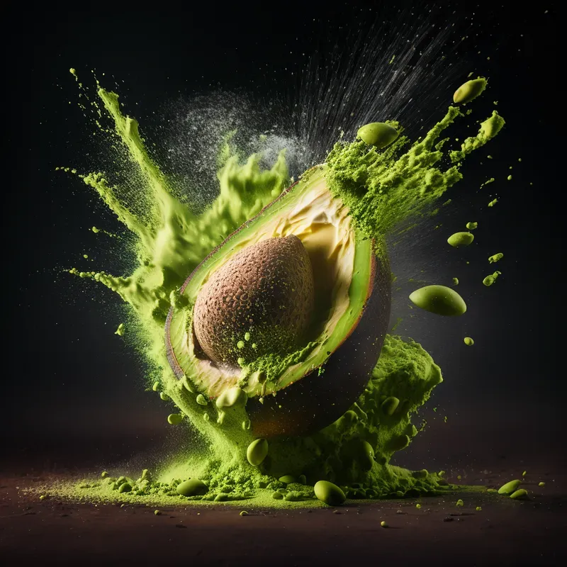 Explosions Of Food Or Fruit Photography