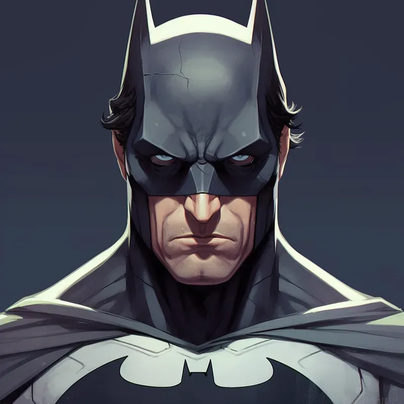 Comic Character Portrait Illustrations