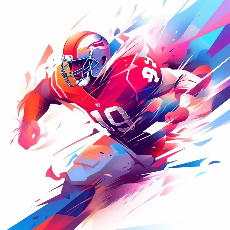 Digital Illustrations Of People In Sports